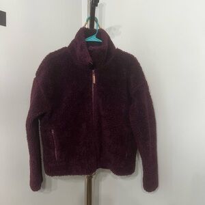 Alpine Design Teddy Jacket in Plum